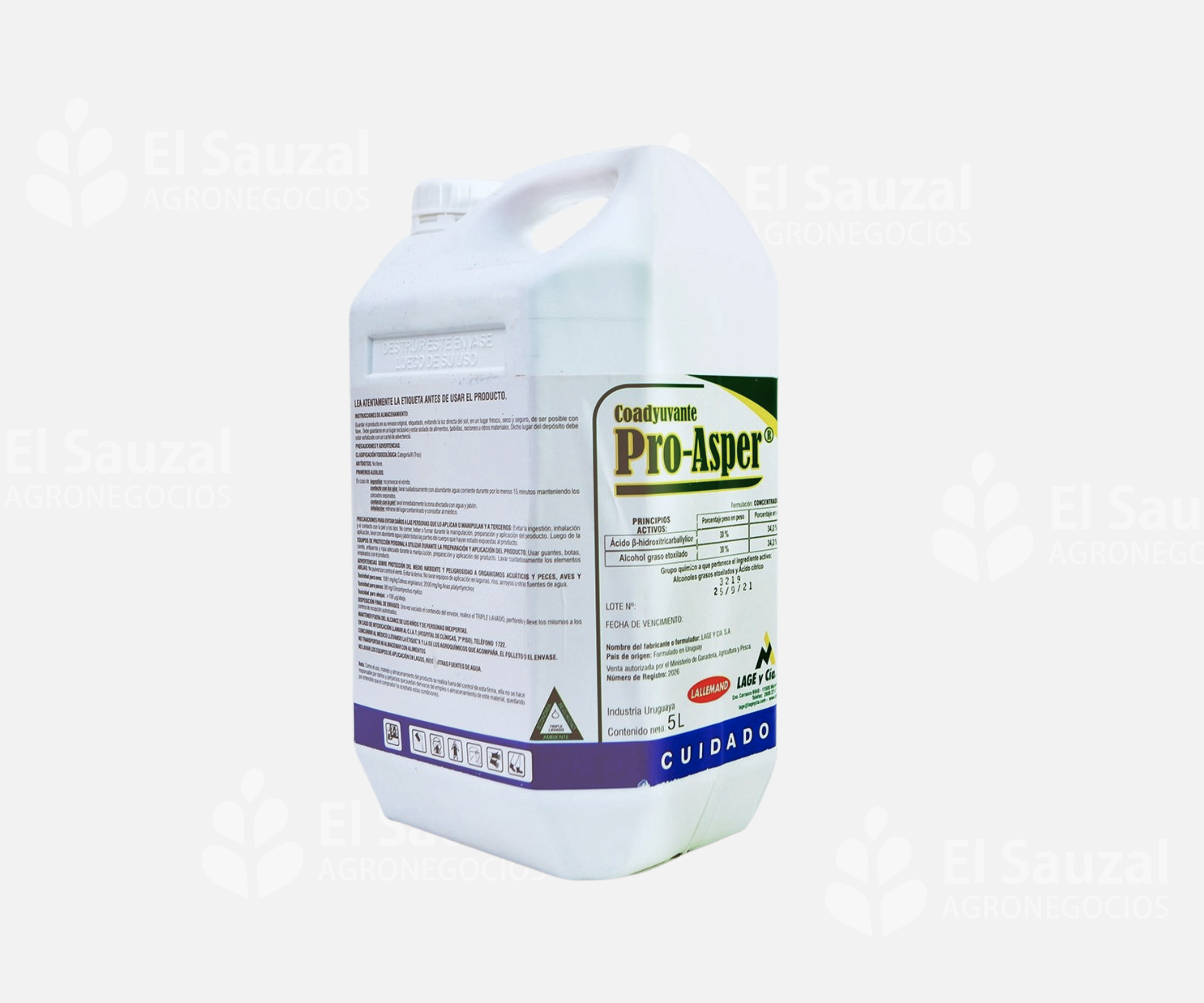 COADYUVANTE PRO ASPER5 (5L)