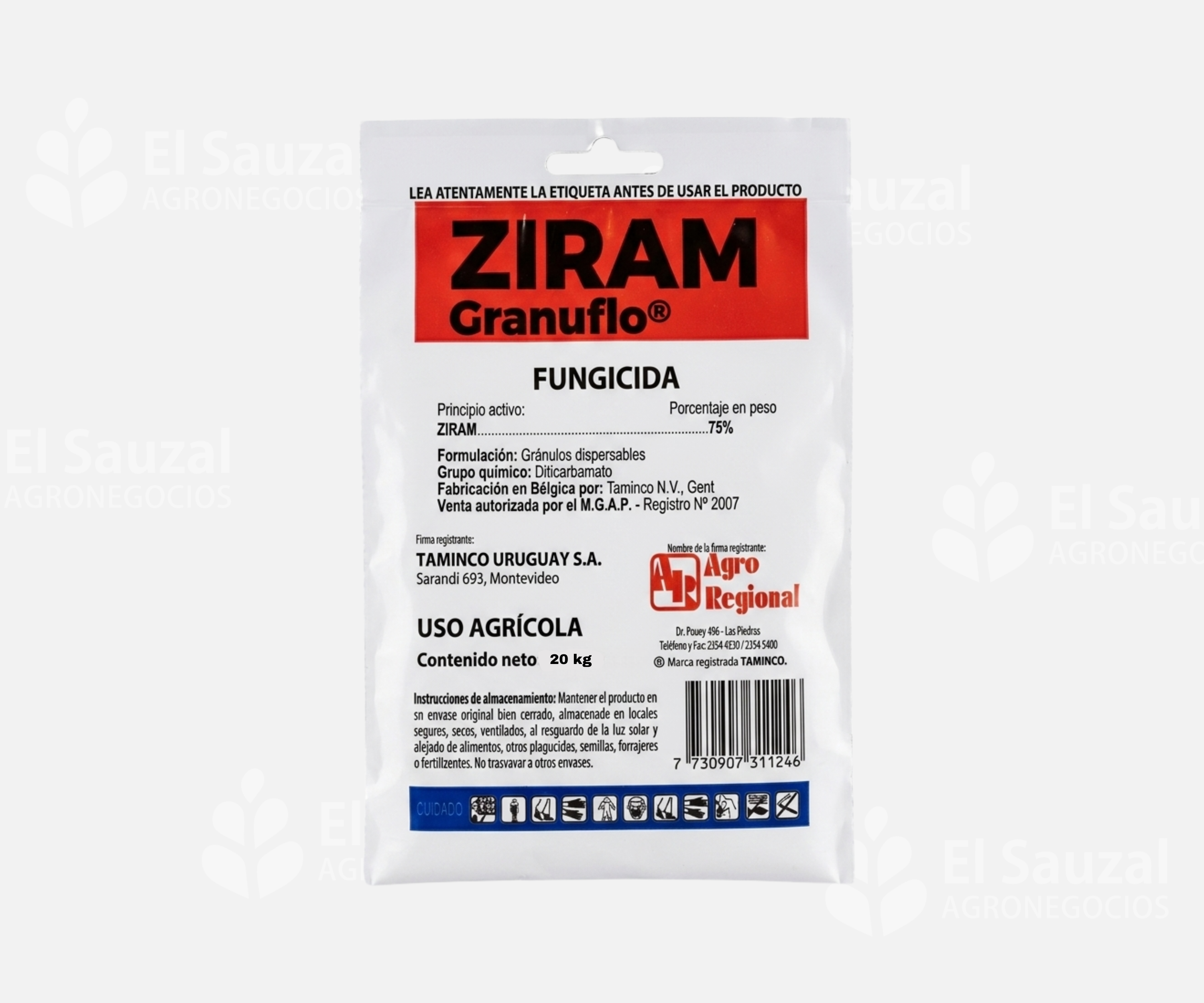 ZIRAM GRANUFLO (20 KG)